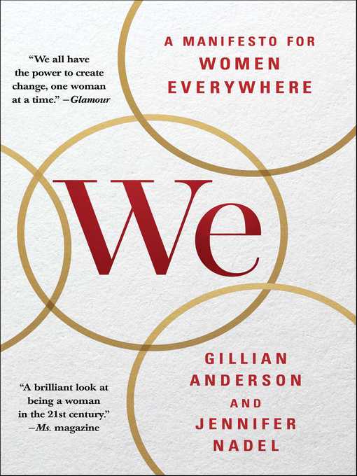 Title details for We by Gillian Anderson - Available